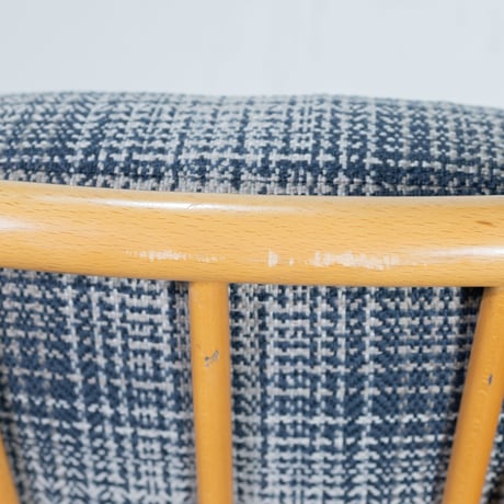 ERCOL ウィンザージュビリー1Pソファ（張替済み）