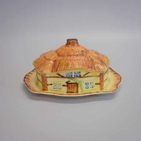 J.Shaw&Son Cottage Ware バターディッシュ