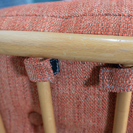 ERCOL ウィンザージュビリー1Pソファ（張替済み）