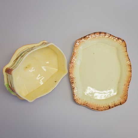 J.Shaw&Son Cottage Ware バターディッシュ