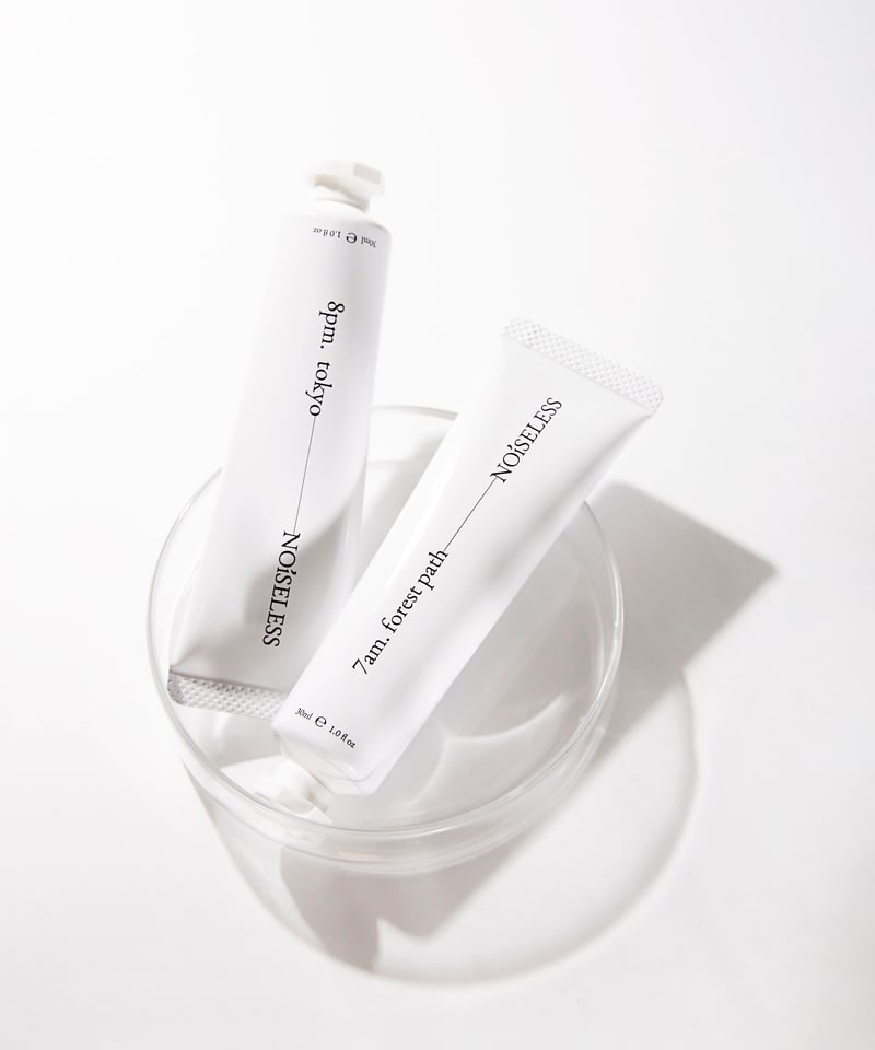 NOISELESS ハンドクリーム 4本セット 7am 8pm 8pm. tokyo オーガニックハンドクリーム | NOiSELESS