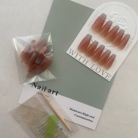 Mystic Brown Azure Edge Nail Kit