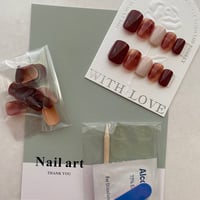 Sanguine Gradient Blood Red Nail Kit