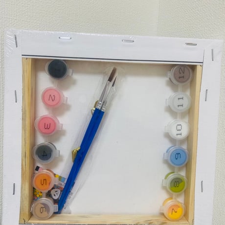 キュートパンダ油絵キット