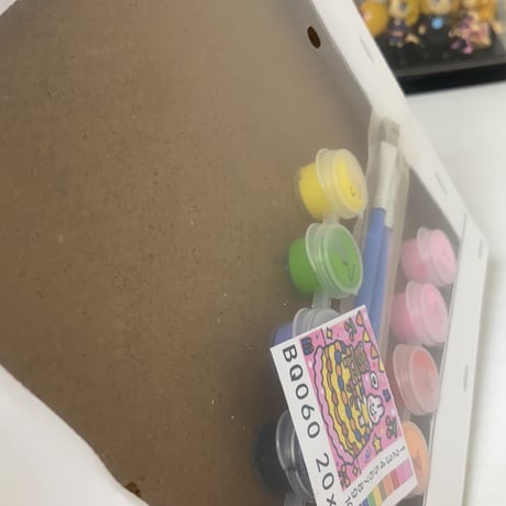お祝いケーキ油絵キット