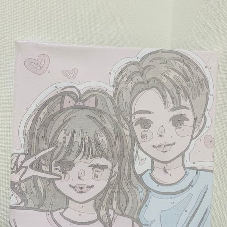 恋人油絵キット