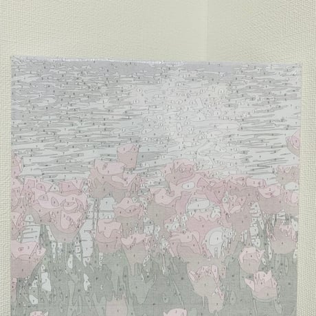 チューリップ　油絵キット