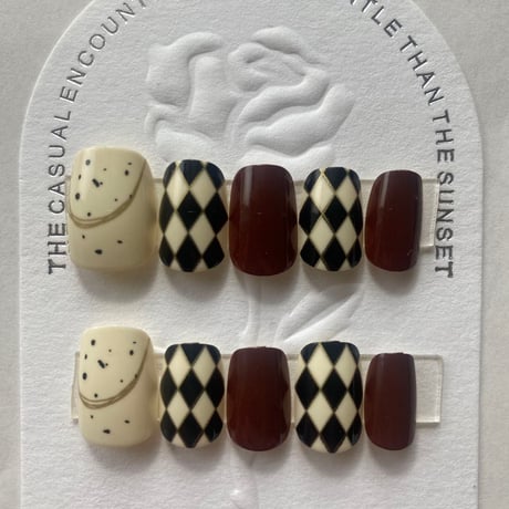 Graceful Rhombus Elegance Nail Kit