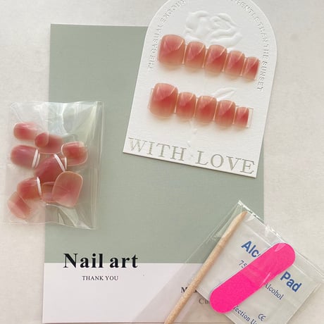 Sweet Peach Blush Nail Kit