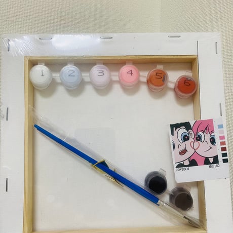 カップルハート油絵キット
