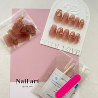 Elegant Apricot Droplet Nai Kit