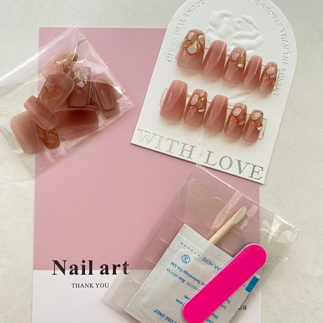 Elegant Apricot Droplet Nai Kit