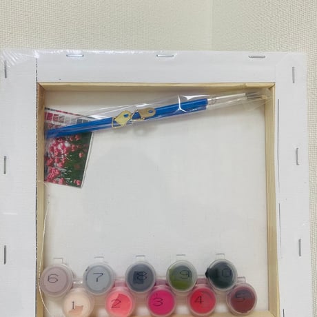 チューリップ　油絵キット