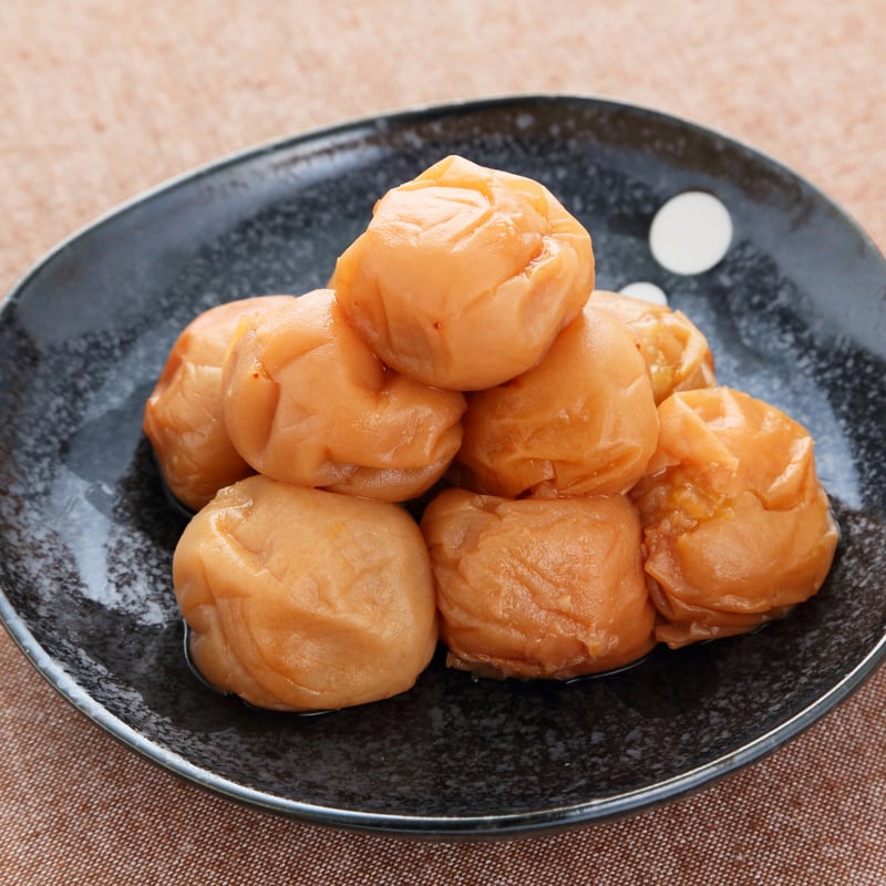 和歌山 中峰農園 農家の梅 塩分3％ お徳用 はちみつ漬け しそ漬け