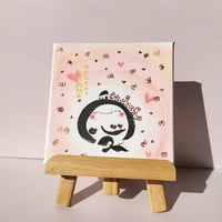 筆文字アート「愛」