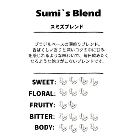 【当店オリジナルブレンド　約20杯分】Sumi’s　Blend(スミズブレンド)