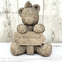 ヴィンテージベア ブラウン＆ヴィンテージブック ホワイト | プチ