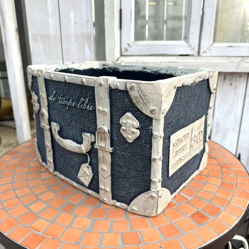 ヴィンテージレザーシリーズ「トランク デニム」 | プチフルール