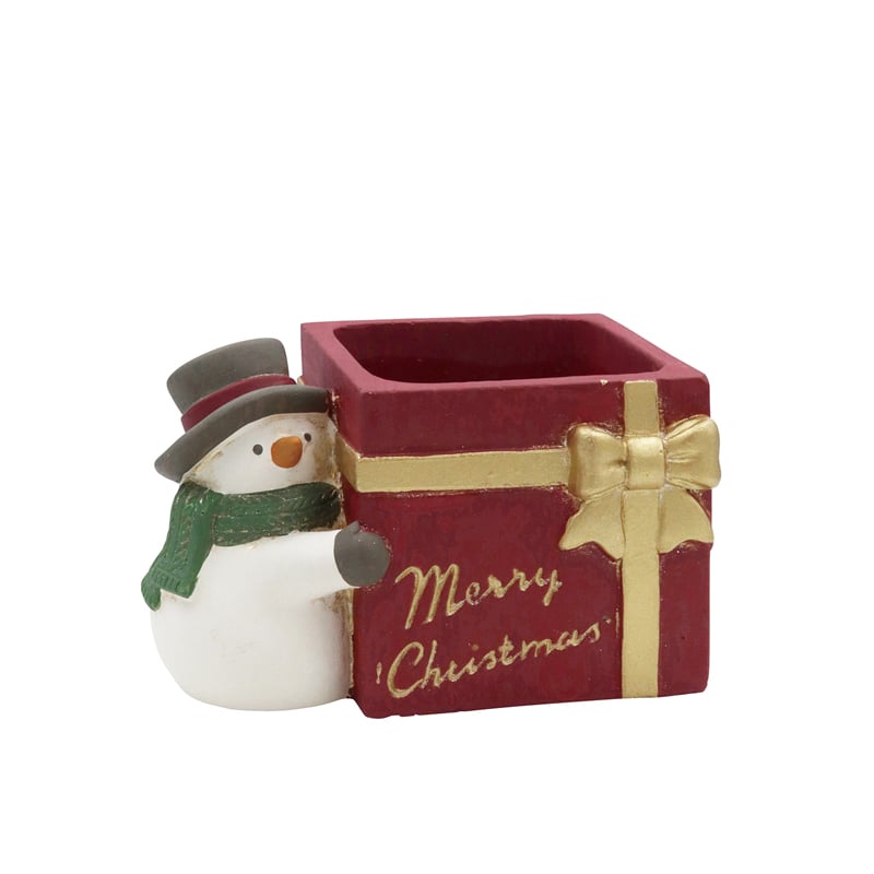 ノエルポット スノーマン | プチフルール ネットショップ