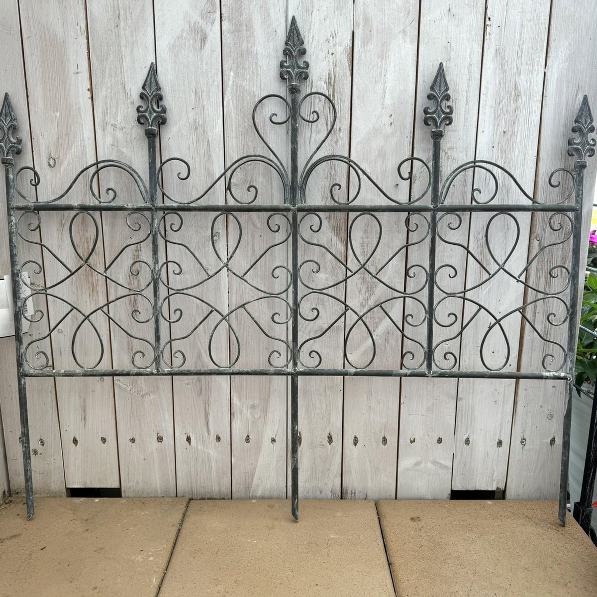 シャビーアイアンフェンス グレー | プチフルール ネットショップ