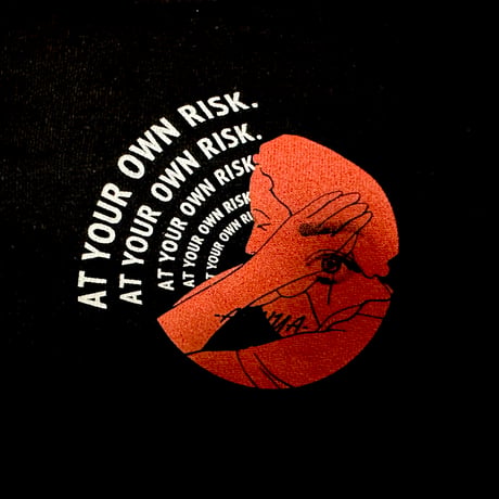 【再入荷】AT YOUR OWN RISK-自己責任で-(BLACK)