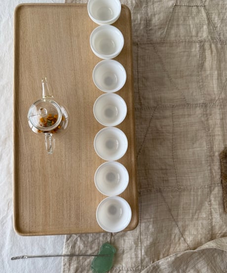 潮州 白磁茶杯