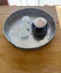 潮州 錫茶盤1