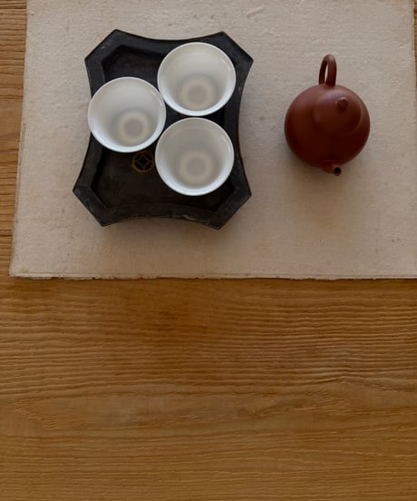 潮州 錫茶盤 4