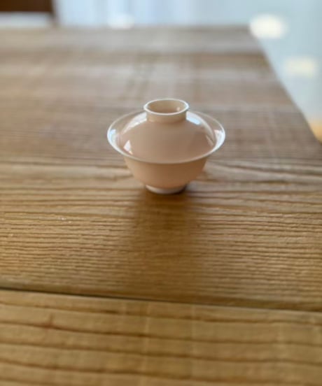 徳化窯 桃色蓋碗 60cc