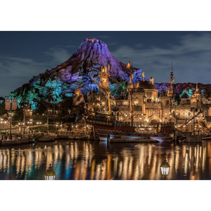 【希少】東京ディズニーシー パノラマ風景画 ディズニーリゾート物語 創刊記念 東京ディズニーシー®は本日開園22周年を迎えました