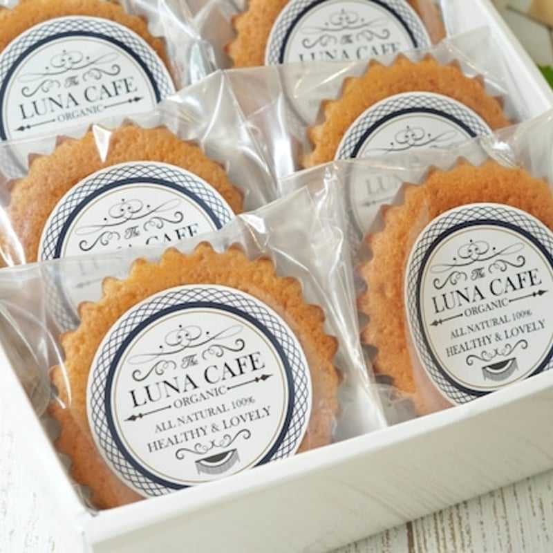 マドレーヌ ギフトBOX(10個入り) | luna-cafe-organic online
