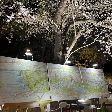 御殿山絵巻 －江戸から令和への架け橋－