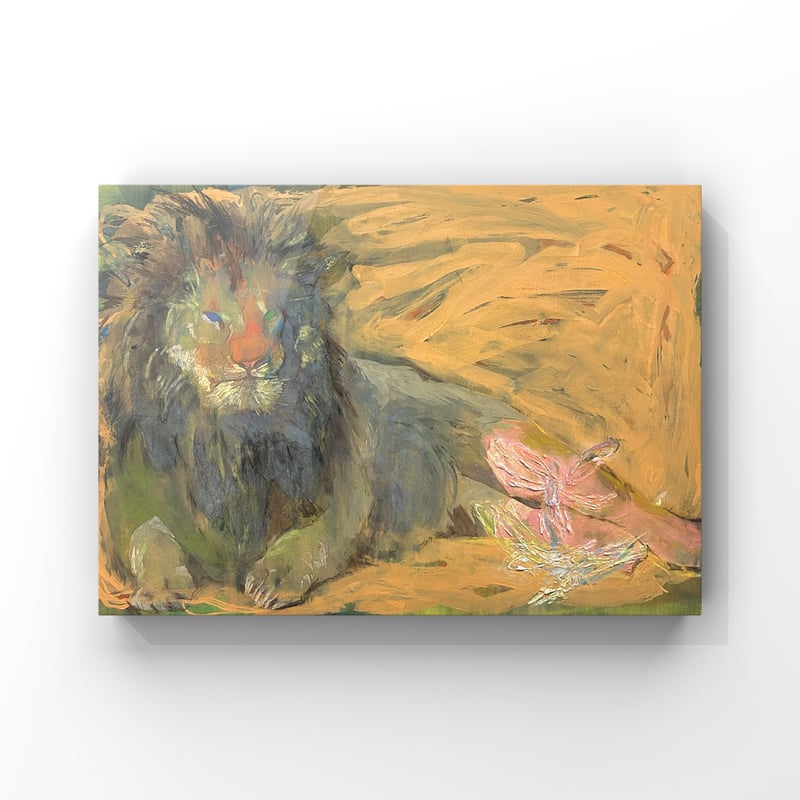 花とライオン | 小さな美術館