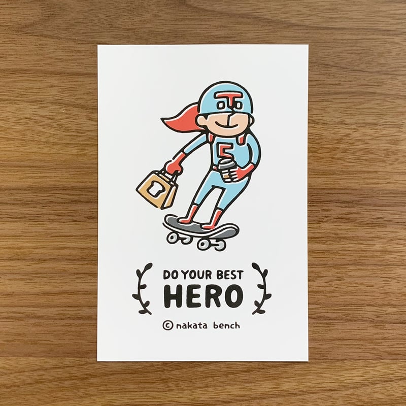 ポストカード( HERO ) | nakata bench STORE ポストカード( HERO ) | nakata bench STORE