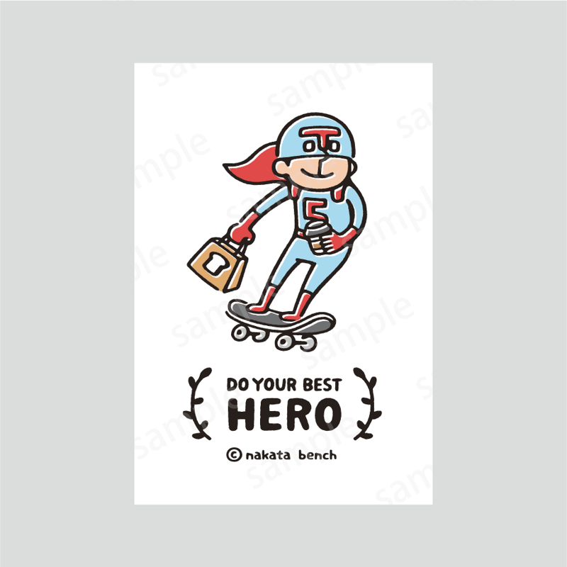 ポストカード（ HERO ） | nakata bench STORE