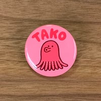 缶バッジ（タコ）