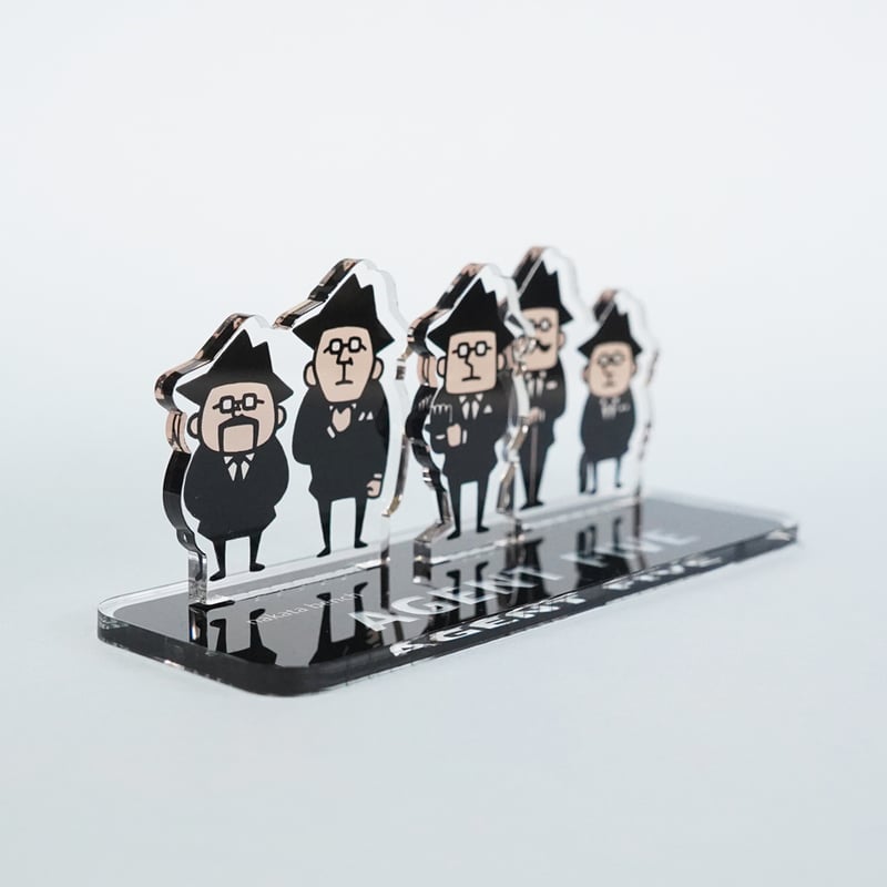 アクリルフィギュア（エージェントファイブ） | nakata bench STORE