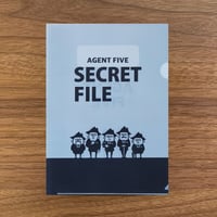 クリアファイル（ AGENT FIVE ）