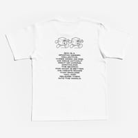 BOX T-shirt （White/Black）
