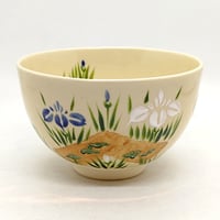 八つ橋抹茶碗