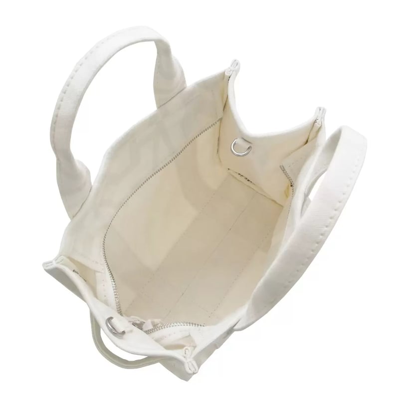 T104.[バッグ]MARC JACOBS モノグラム トートバッグ White | TIWINTI