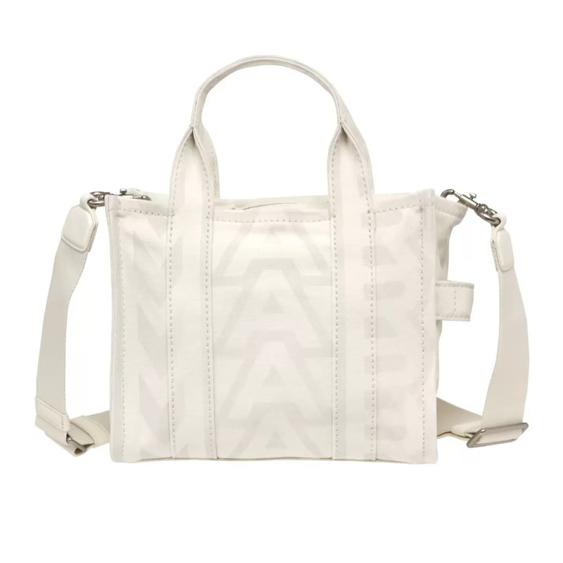 T104.[バッグ]MARC JACOBS モノグラム トートバッグ White | TIWINTI