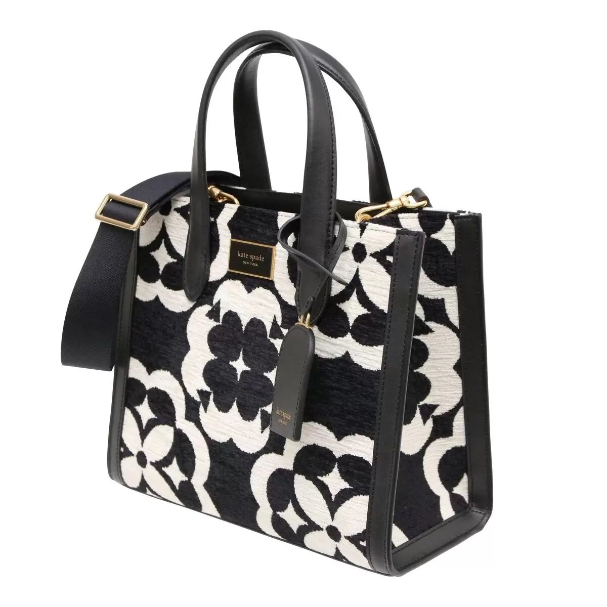 kate spade ラタン トートバッグ T116.[バッグ]Kate Spade Flower トートバッグ S 2カラー | TIW