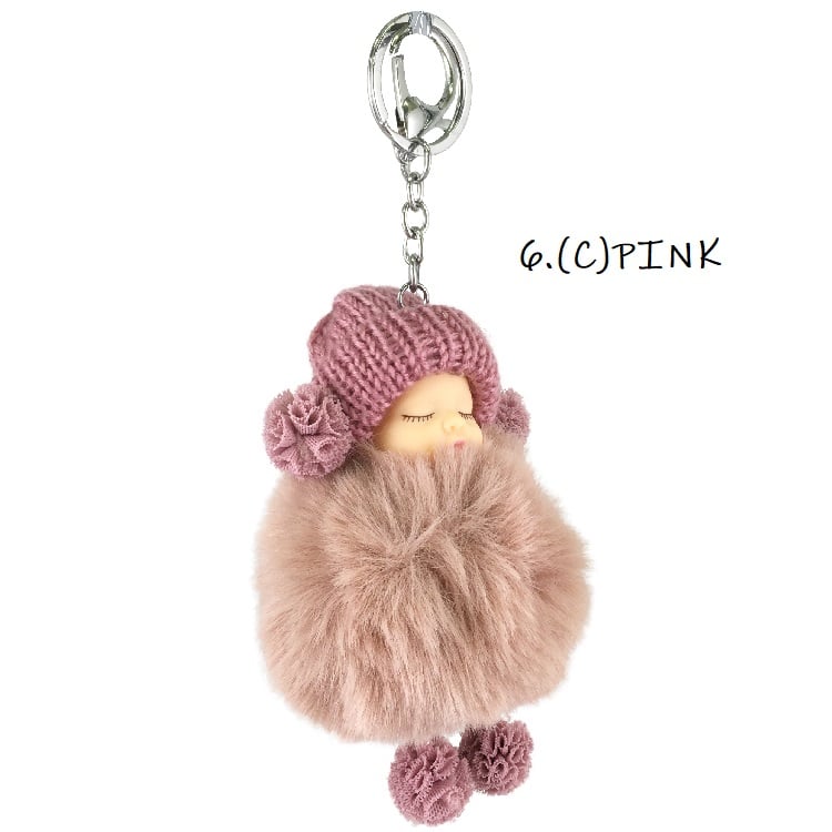 ふわふわポンポンキーホルダー♡じゃらじゃらキーホルダー Amazon.co.jp: Tongcloud 30個 フェイクファーボール ポンポン