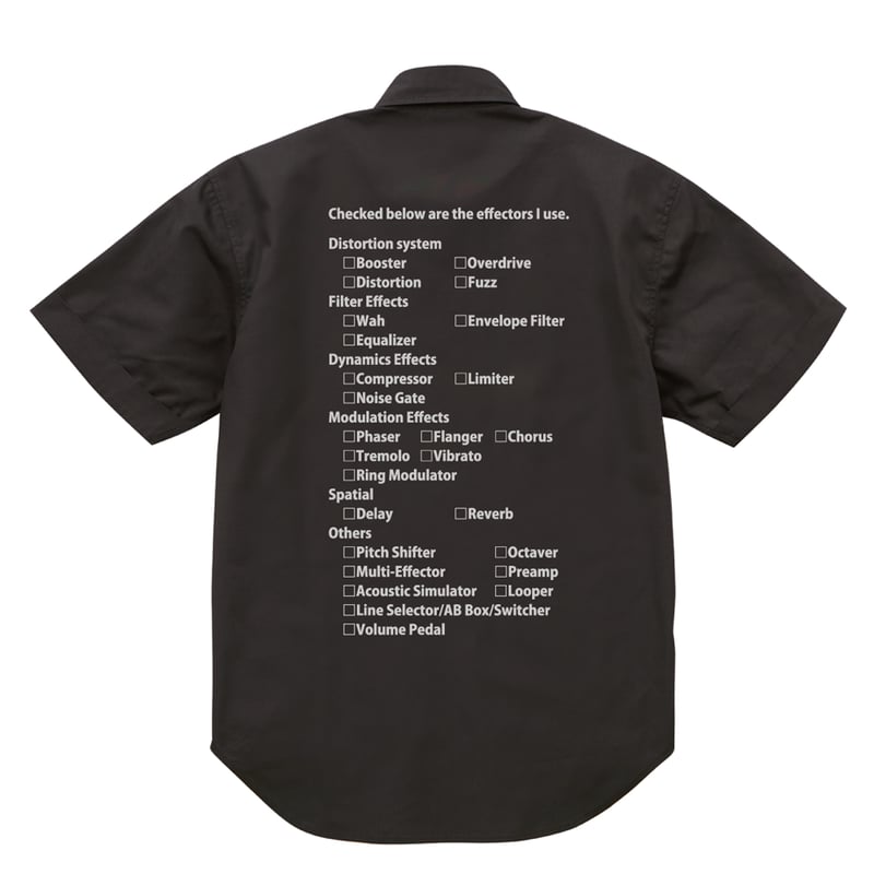 濱田製作所｣ワークシャツ半袖（ブラック） | MCNストア