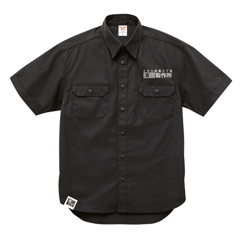ロンハーマン ArmyShortSleeve Shirt 黒ワークシャツ半袖 ロンハーマン ArmyShortSleeve Shirt 黒ワークシャツ半袖