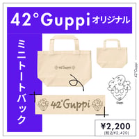 【数量限定】42°Guppiオリジナルミニトートバック