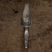 antique cake server