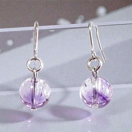 【エレスチャルクォーツ】 ブレスレット 《右手可》 ☆ ピアス