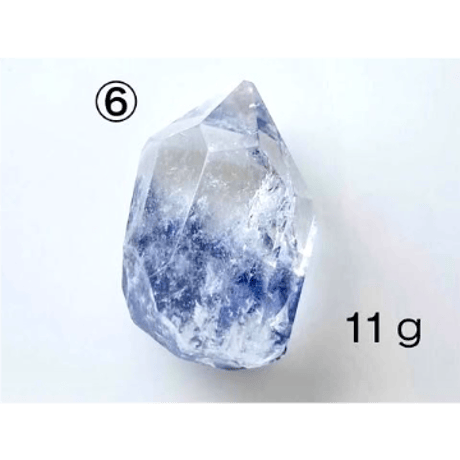 デュモルチェナイトインクォーツ原石（7～32g）